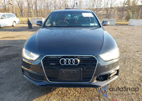 2014 Audi A4 2.0T Premium из США, поврежденный, VIN WAUFFAFL7EN025906